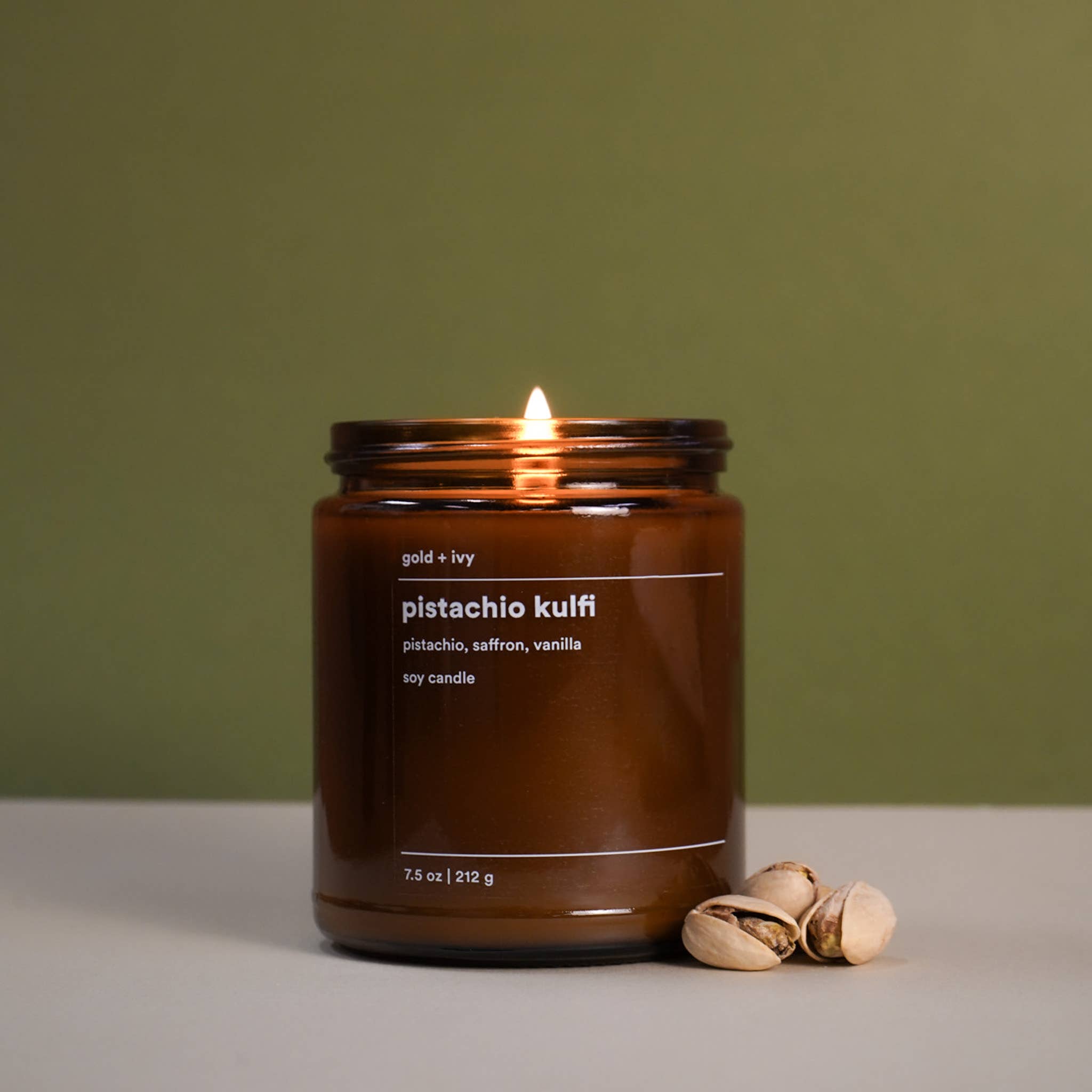 Gold + Ivy Soy Candle – 7.5 oz.