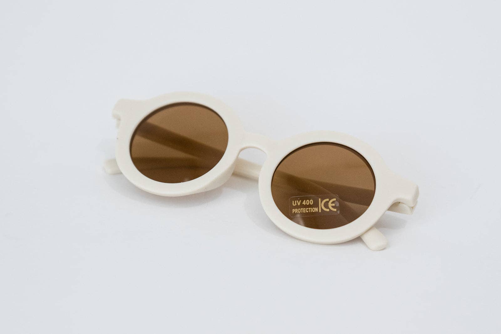 Retro Sunglasses for Kids - White