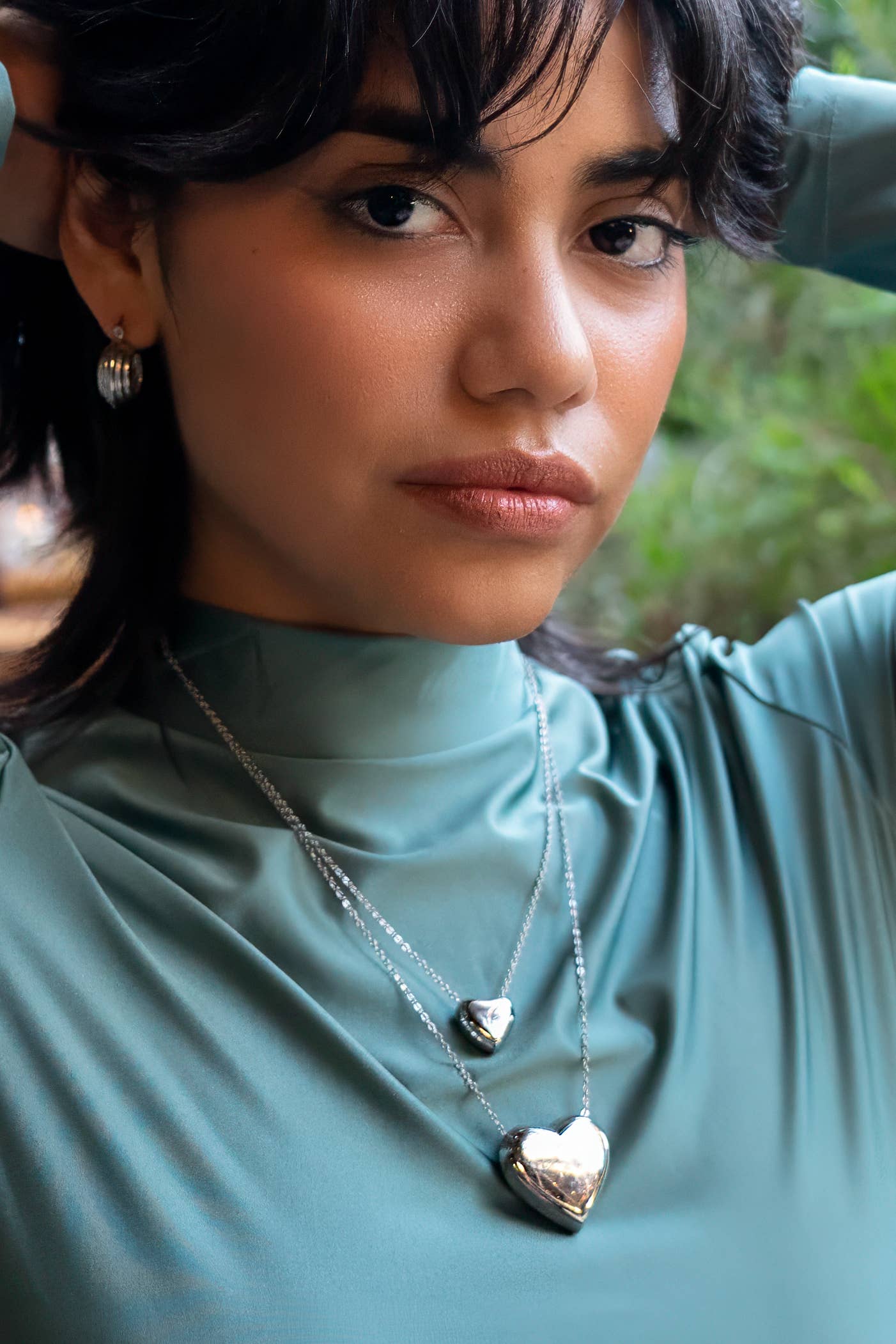 Can't Heartly Wait Mini Necklace - Stainless Steel